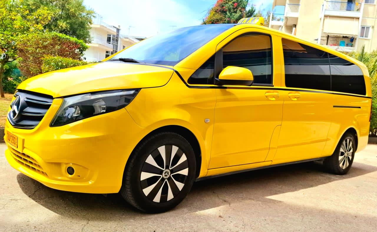 Taxi Athens minivan
